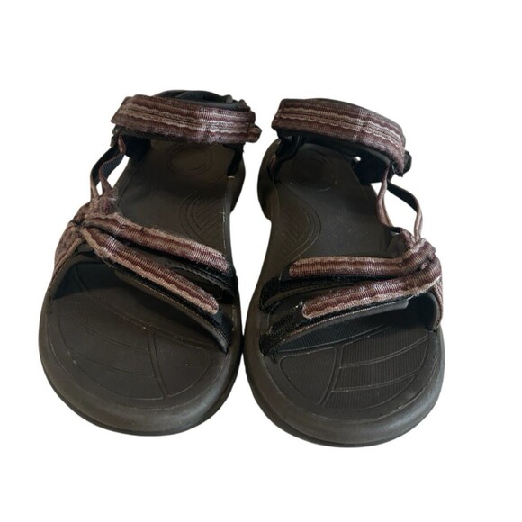Teva Terra Fi Lite Strappy Women's Size 9 Purple Geo Water Sport Sandals 1001474 - Picture 6 of 13